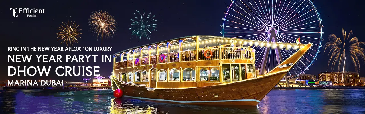 New Year Party in Dhow Cruise Dubai Marina