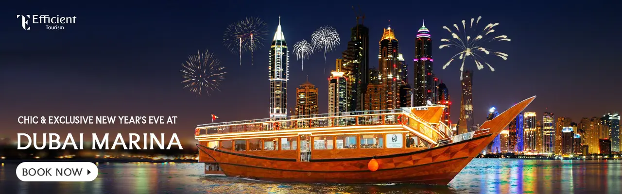 New Year Party in Dhow Cruise Dubai Marina