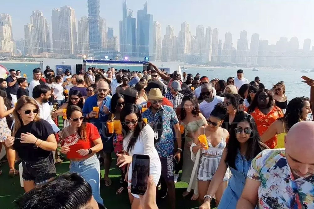 New Year Yacht Party Dubai Marina