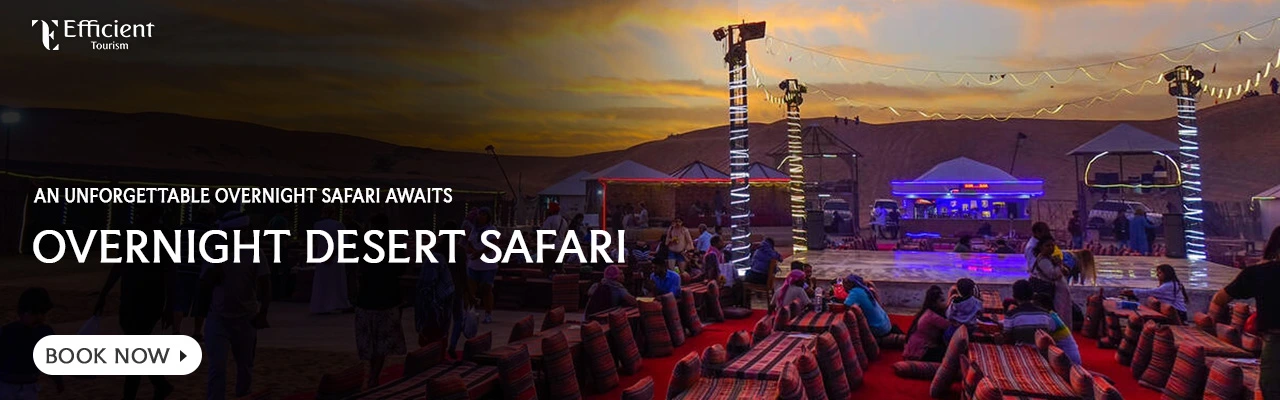 Overnight Desert Safari Dubai