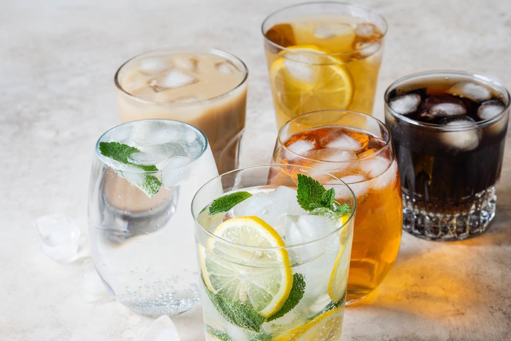 Various Refreshing Drinks