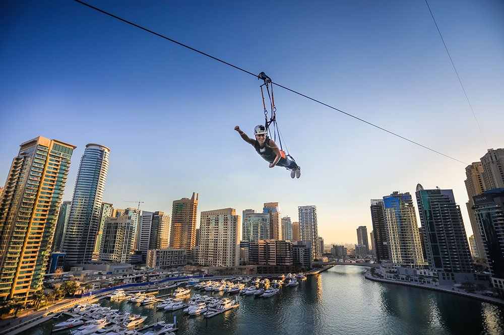 Xline Dubai Marina Tickets Longest Urban Zipline Best Prices