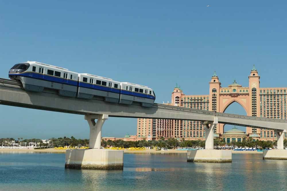 Atlantis the Palm via the Monorail