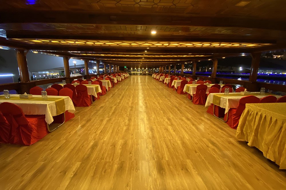 New Year VIP Dhow Cruise Lower deck