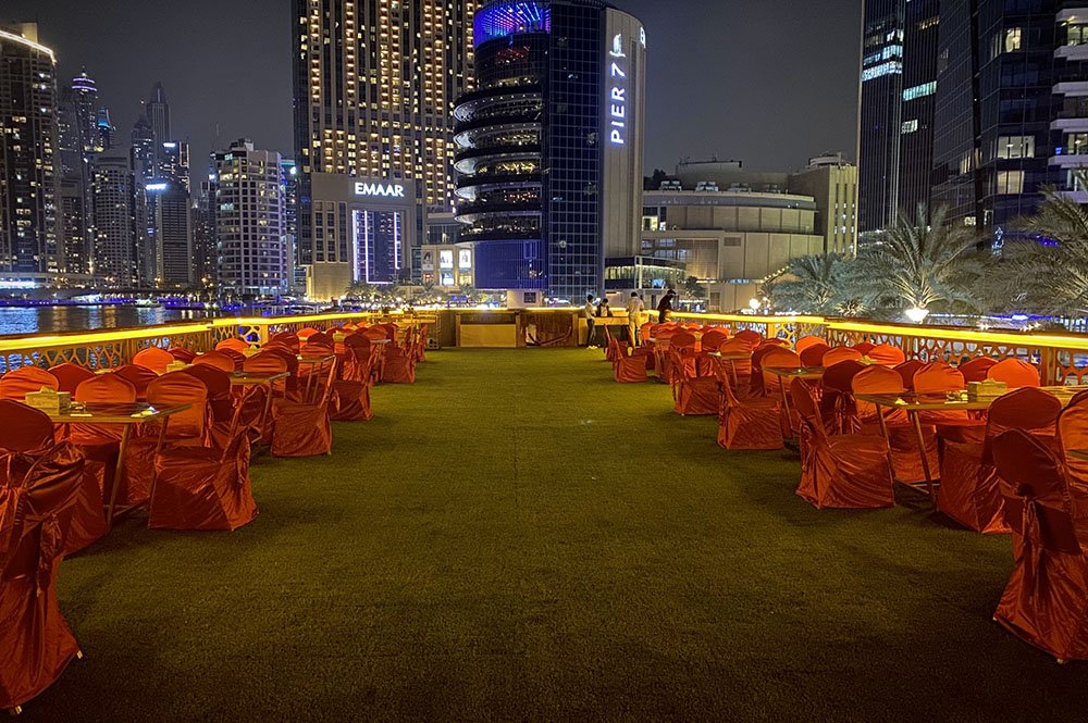 New Year VIP Dhow Cruise Upper deck