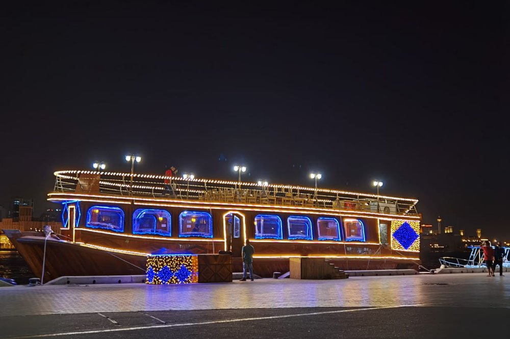 Dubai Dhow Cruise Creek with Dinner