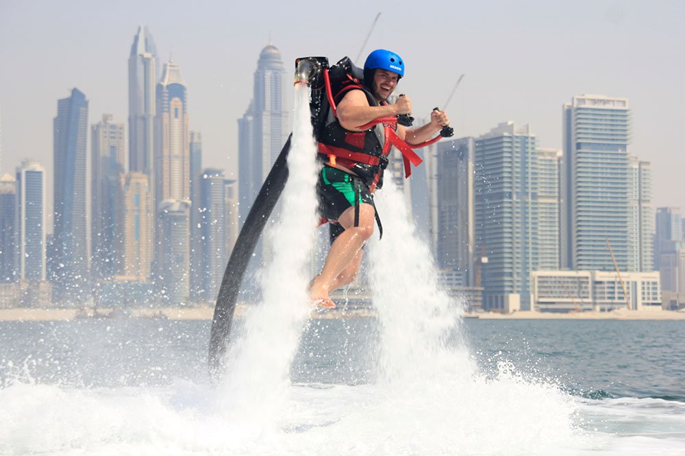 Water Jet Pack Dubai Fly Over Sea Water 2024 Offer