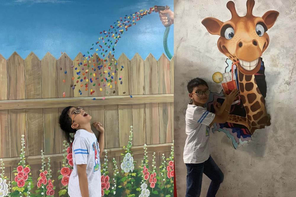 Click fun photos at Dubai 3D World Selfie Museum
