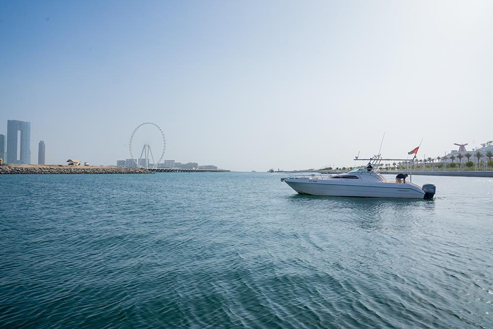 33 Feet Small Yacht Rental Dubai Tour