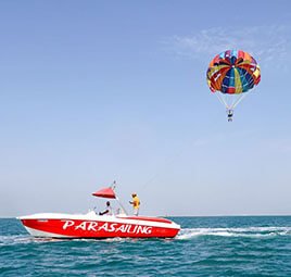 parasailing