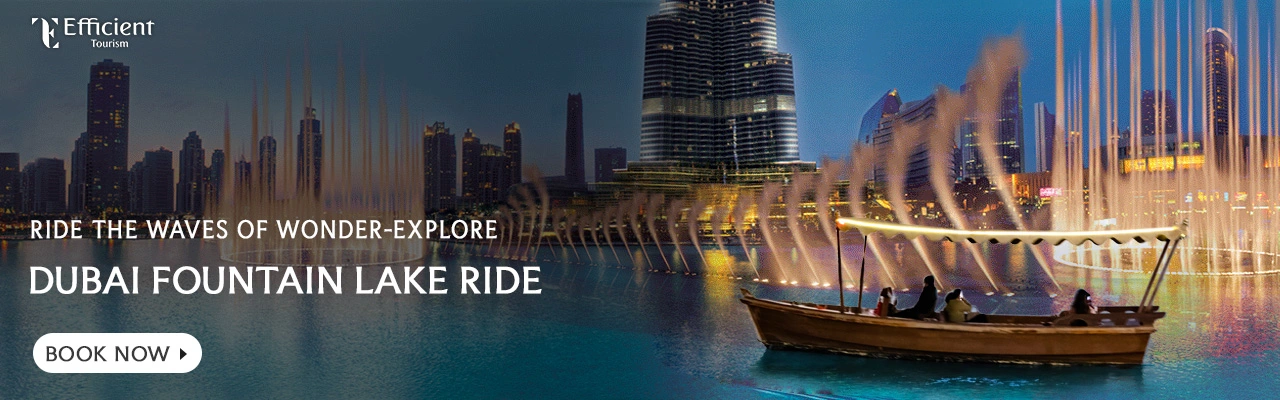 Dubai Fountain Lake Ride