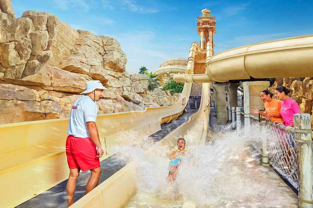 Water Slide at Wild Wadi Waterpark