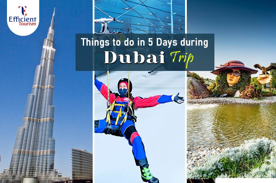 Things to do in 5 Days during Dubai Trip