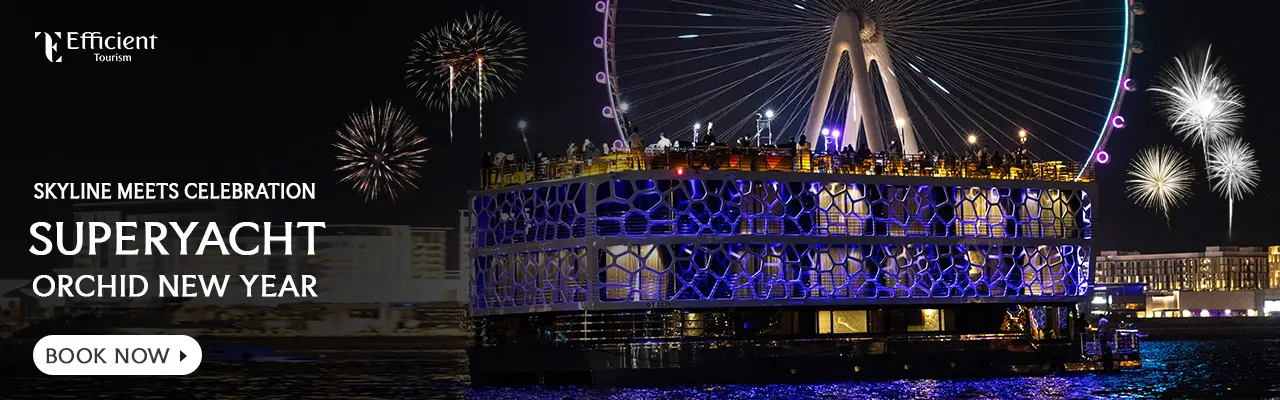 Superyacht Orchid New Year