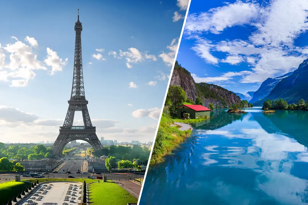 7N 8D Paris, Amsterdam & Switzerland Tour Package
