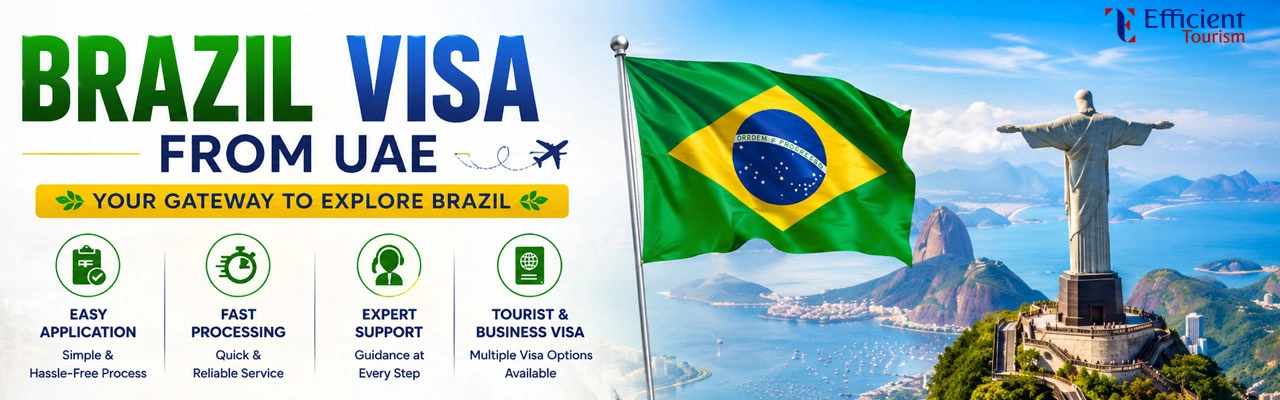 Brazil Visa from Dubai