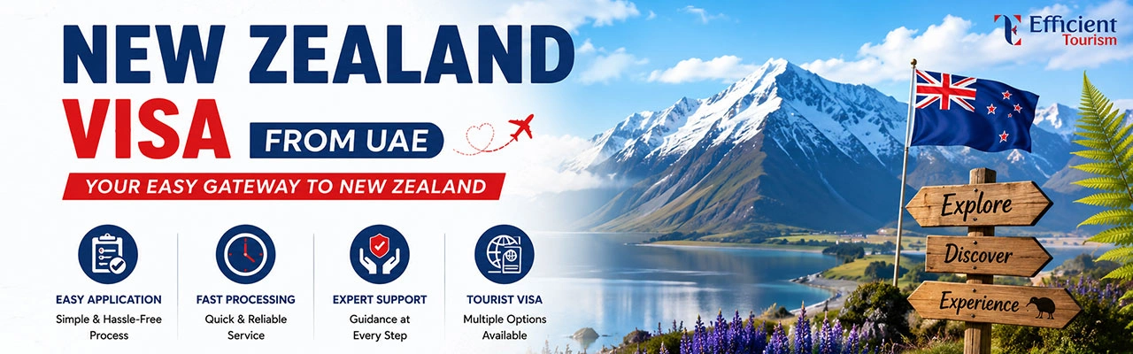 Apply for New Zealand Visa from Dubai, UAE