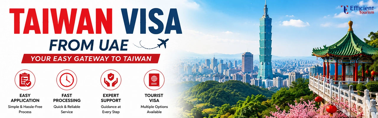 Taiwan Visa from Dubai